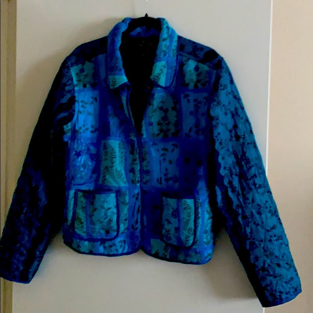 Blue light jacket